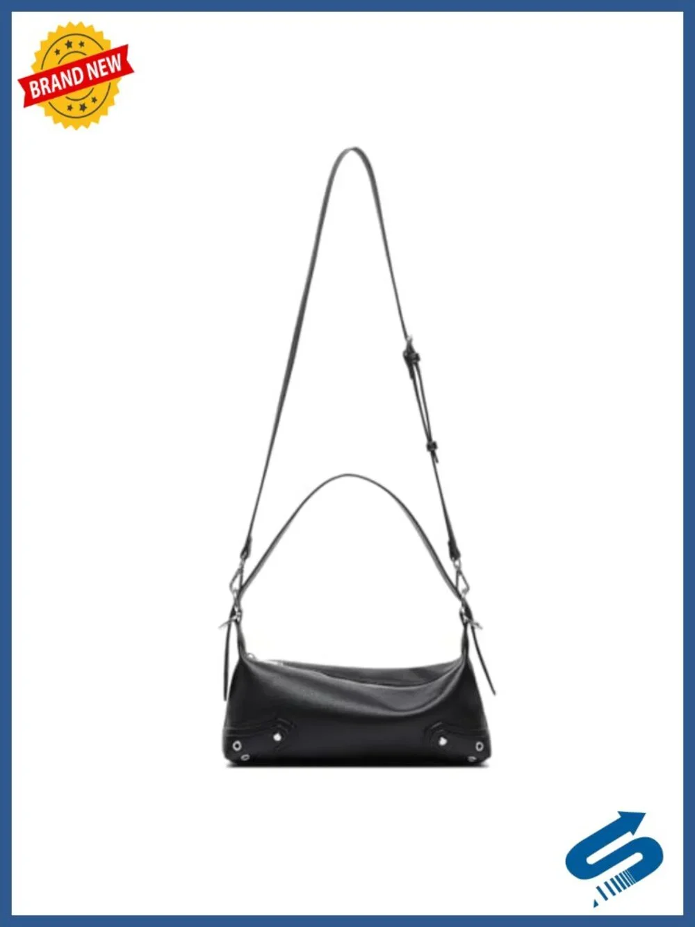 PU Leather Shoulder Bag Crossbody Adjustable Strap Lightweight